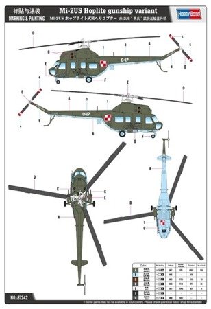 Mi-2US wersja z uzbrojeniem